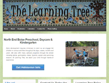 Tablet Screenshot of learningtreeboise.com